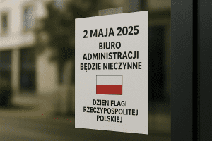 Read more about the article 📢 Informacja biuro nieczynne – 2 maja 2025