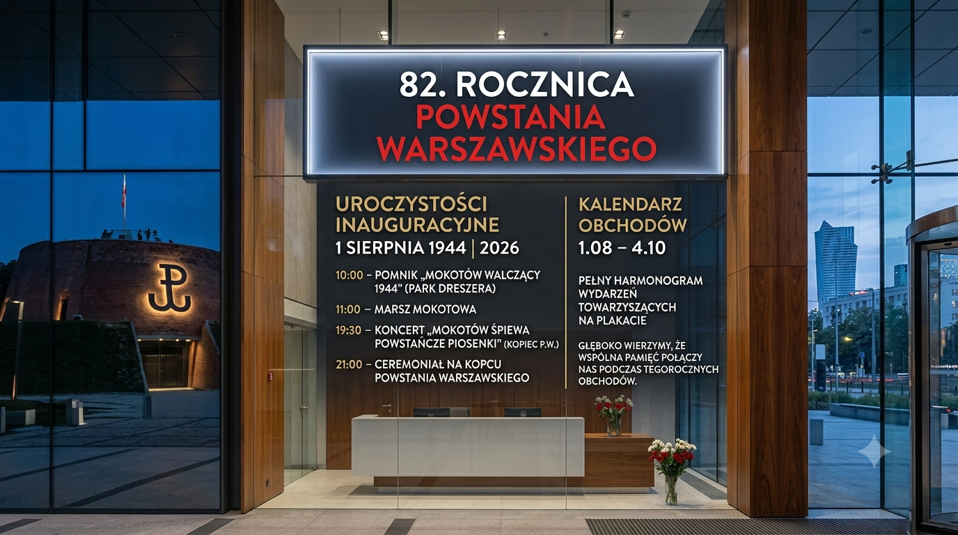 Read more about the article 82. rocznica Powstania Warszawskiego